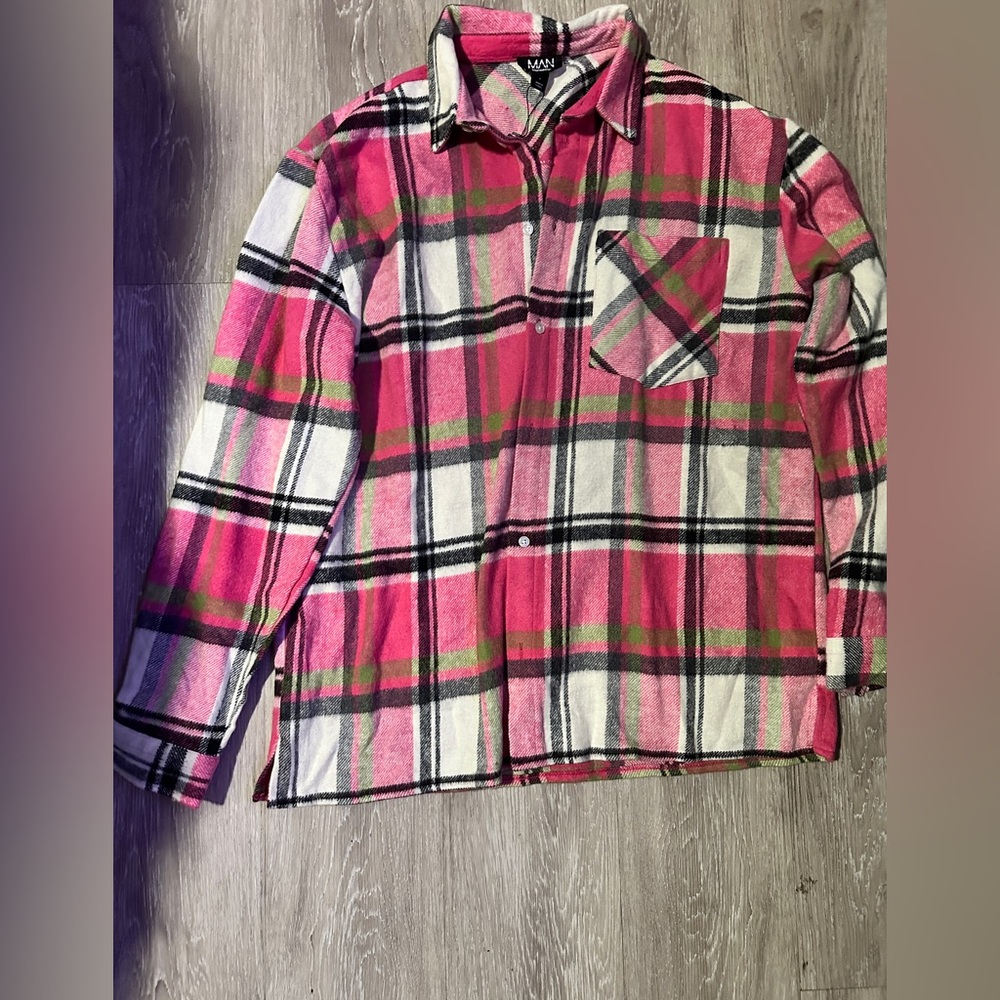 Men’s Large BooHoo Man Flannel